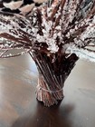 Christmas Winter Snowy Flocked Centerpiece Bouquet Vase Filler — photo 3