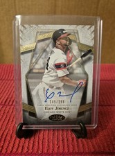 2022 Topps Tier 1 Eloy Jimenez Prime performer autograph /299 Chicago nm/mt+