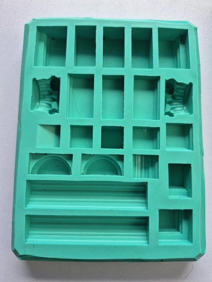 赫斯特艺术城堡模具硅胶套装12条说明罗马寺庙埃及阅读 — 第 3/4 张图片