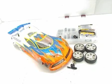 UPGRADED Yokomo BD8 1/10 4x4 Belt-Drive Touring Car Roller Rolling Chassis w/ Pa