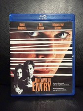 Unlawful Entry Blu-ray (2024) Shout Factory - Rare/OOP - Kurt Russell - Like New