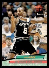 1992 Ultra Sam Mack #357 San Antonio Spurs  Near mint or better