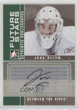 2008-09 ITG Between the Pipes Auto Jake Allen #A-JA Auto 1e15