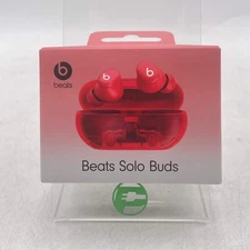 New Beats SOLO BUDS Transparent Red MUW03LL/A