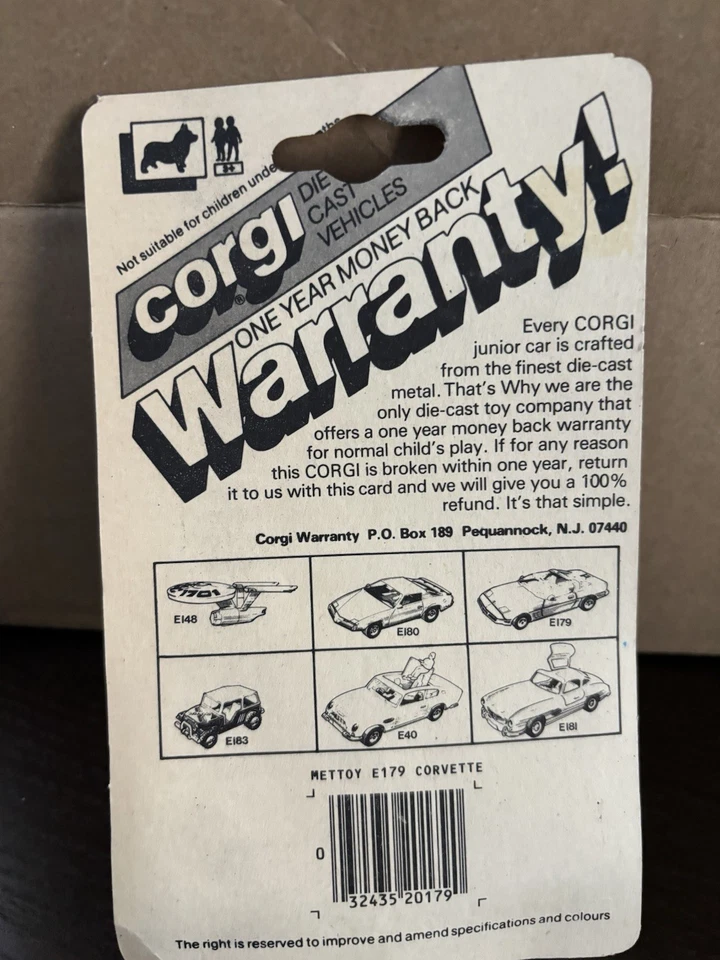 Chevy Corgi '84 vintage en su embalaje original Foto 4 de 4