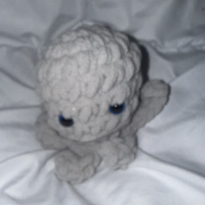 Handmade Mini Crochet Octopus Stuffed Animal Plush, Multicolor (Under 6 in)