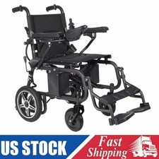 Intelligent Lightweight Foldable Electric Wheelchairs For Adult All Terrain 360W