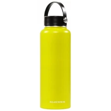 Signature Fitness Double-Wall Vacuum Insulated Stainless Steel 40oz Water Bottle
