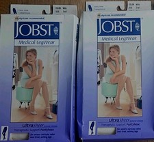 JOBST UltraSheer Compression Pantyhose Extra Firm Support White