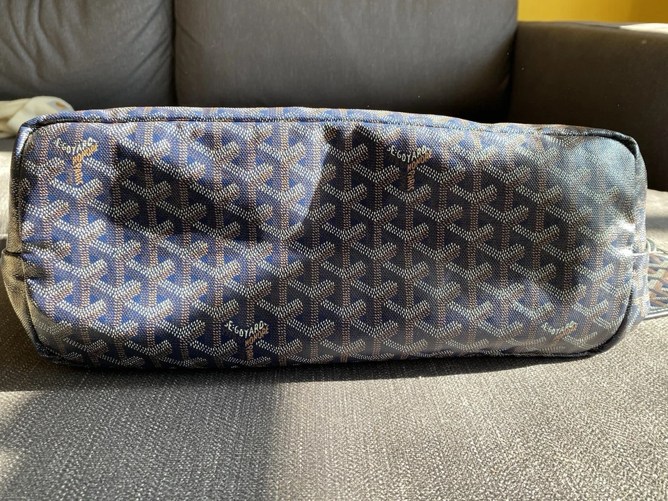 Bolso de Mano Goyard Saint Louis PM - Azul Foto 3 de 4