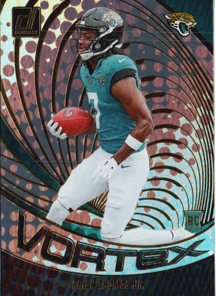 2024 Donruss #VOR-BTH Brian Thomas Jr. Vortex