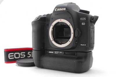 Canon EOS 5D Mark II Digital SLR Camera Body w/ BG-E6 Battery Grip From Japan