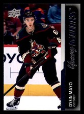 2021-22 Upper Deck #479 Dysin Mayo YOUNG GUNS RC Arizona Coyotes