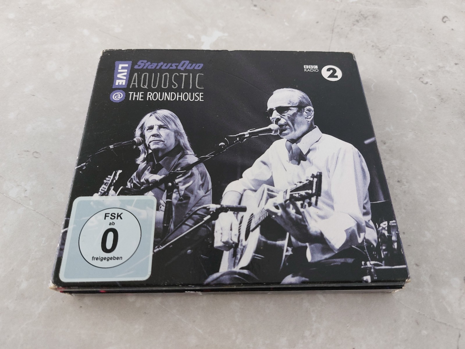 Status Quo – Aquostic Live @ The Roundhouse ~ 2 x CD & 1 x DVD Excellent 2015