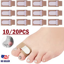 20Pcs Fabric Hammer Toe Correctors Toe Splints Hammertoe Straightener Reusable