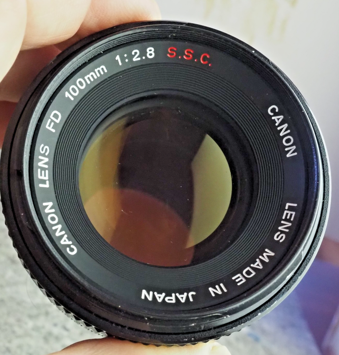 CANON FD 100mm f/2.8 S.S.C. Portrait Lens for AE-1 A-1 F-1 | eBay