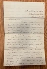 16 PG CIVIL WAR LETTER JULY 2, 1863 FEDERAL HILL BALTIMORE MD. DURING GETTYSBURG