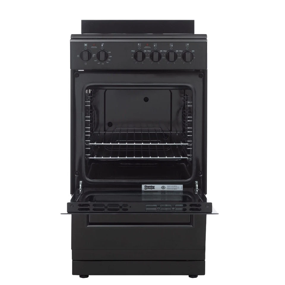 Danby DER20V1B 20" Amplia Gama Eléctrica Independiente - Negro Foto 4 de 4