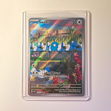 Pokémon TCG Swablu 213/193 Paldea Evolved Holo Common EN 50HP Basic