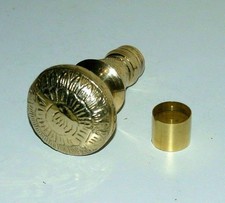 Antique Brass Steel Solid Metal Knob Handle For Walking Stick Cane Best Gifts