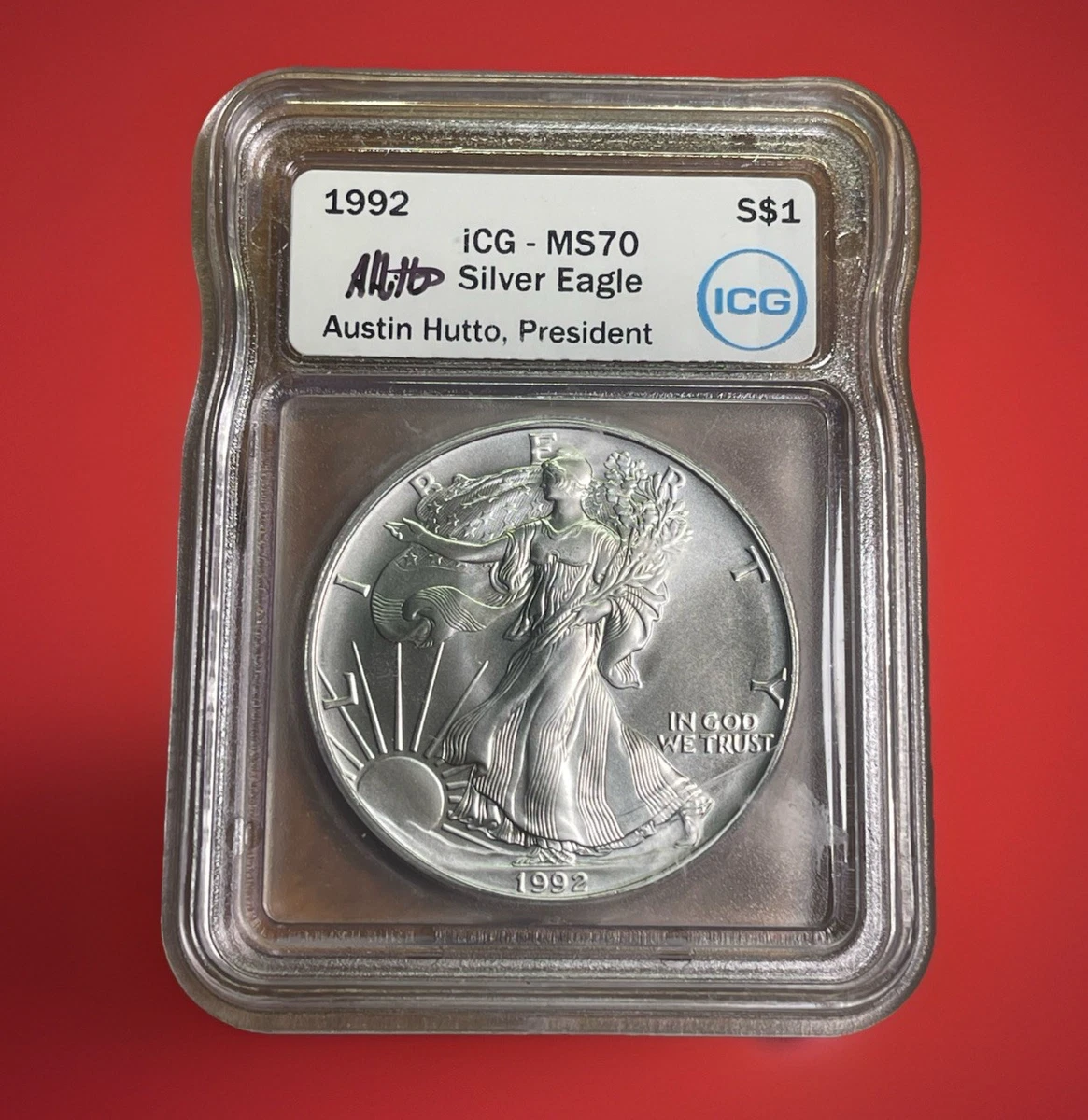 American Eagle MS 70 Graded 1992 Silver Bullion Coins for sale | eBay
