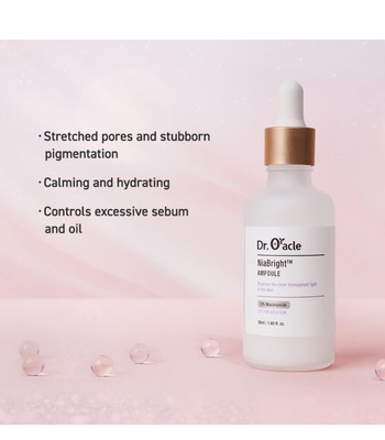 DR.ORACLE NiaBright  Ampoule 1.69oz Whitening Functional Brightening K-Beauty