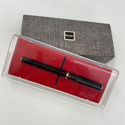 PILOT 585 M Fountain Pen K14 585 Stainless Steel New In Box Authentic