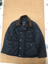 Polo Ralph Lauren Water-Repellent Quilted Jacket in Navy 4/4T