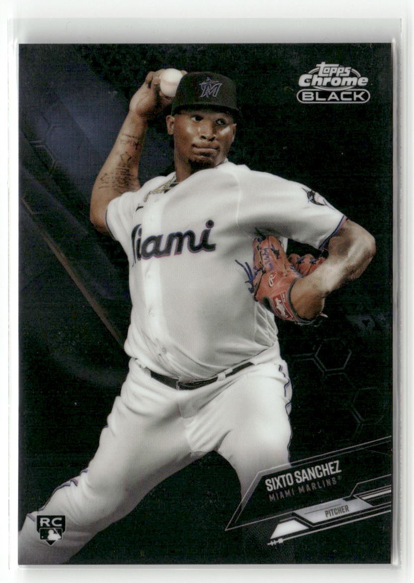 Sixto Rc 2021 Topps Chrome Black - Sixto Sanchez #76 (RC) for sale online | eBay
