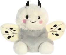 , 33860, Palm Pals Astra Moth 5In, Soft Toy, White