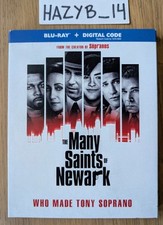 The Many Saints Of Newark Blu-ray W/Digital Rare OOP Slipcover Sopranos Sealed