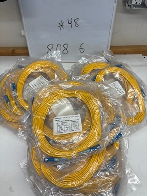 48 Lot - SC/UPC-SC/UPC SM Simplex Patch Cable 10M 3.0mm XS Jumper 10031558