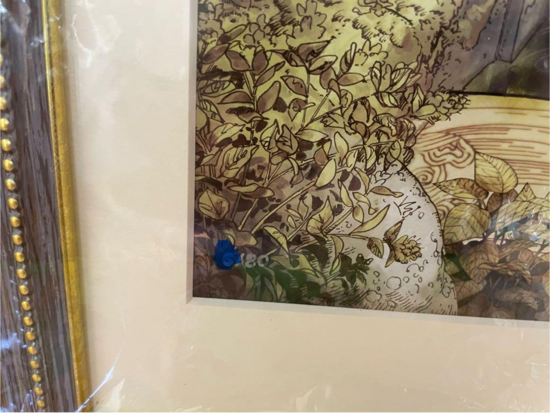 Kamome Shirahama Witch Hat Atelier Framed Mist Graph A Signed