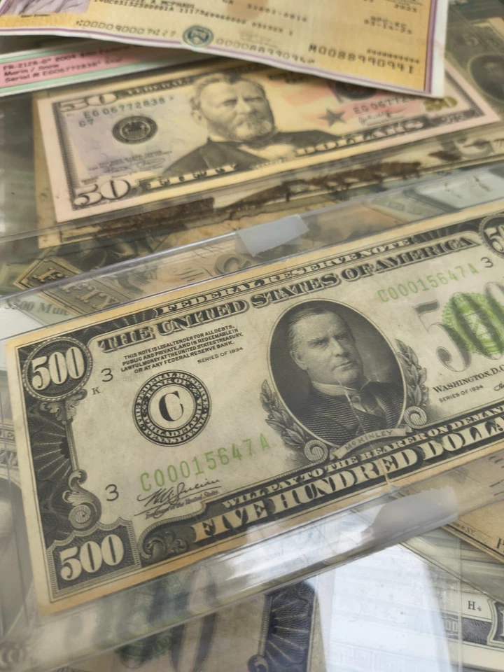 1934 500 DOLLAR BILL A REAL LOOKER C00015,,,,,SERAIL GREAT SHAPE NICE INVESTMENT - Image 3 of 3