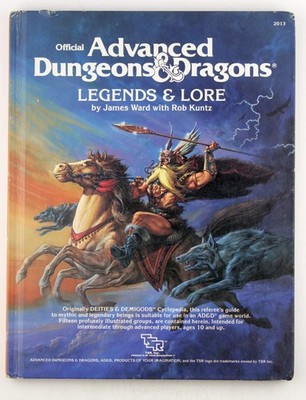 AD&D Legends & Lore  James Ward, Rob Kuntz ORIGINAL