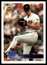 Kevin Brown 1996 Topps #376 Orioles MLB READ FREE SHIPPING AutographDen