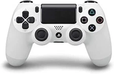 Sony DualShock 4 Wireless Controller for PlayStation 4 (Glacier White)