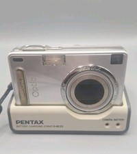Pentax Optio SV 5.0MP 5 Optical Zoom Compact Digital Camera And Charging Doc.