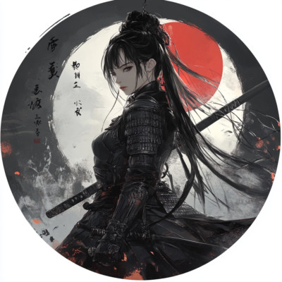 8X  18X18cm Autoaufkleber Transparent Anime Kriegerin Wetterfester Vinyl sticker