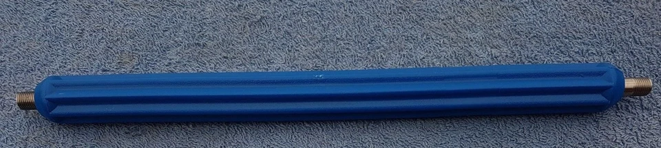 R & M SUTTNER PRESSURE WASHER JETWASH LANCE HANDLE INSULATED 440MM 1/4" MALE STAINLESS STEEL