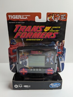 Transformers Robots in Disguise Electronic LCD Handheld Video Game Reissue New