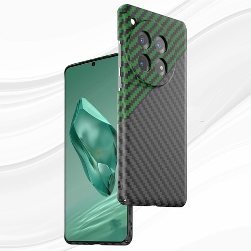 "Luxus Kohlefaser Textur PC Hart Rücken Stoßfeste Hülle für Oneplus 12 5G 6,82" - Bild 23 von 29