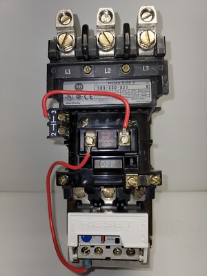 Allen Bradley Full Voltage Starter W/ Manual Reset