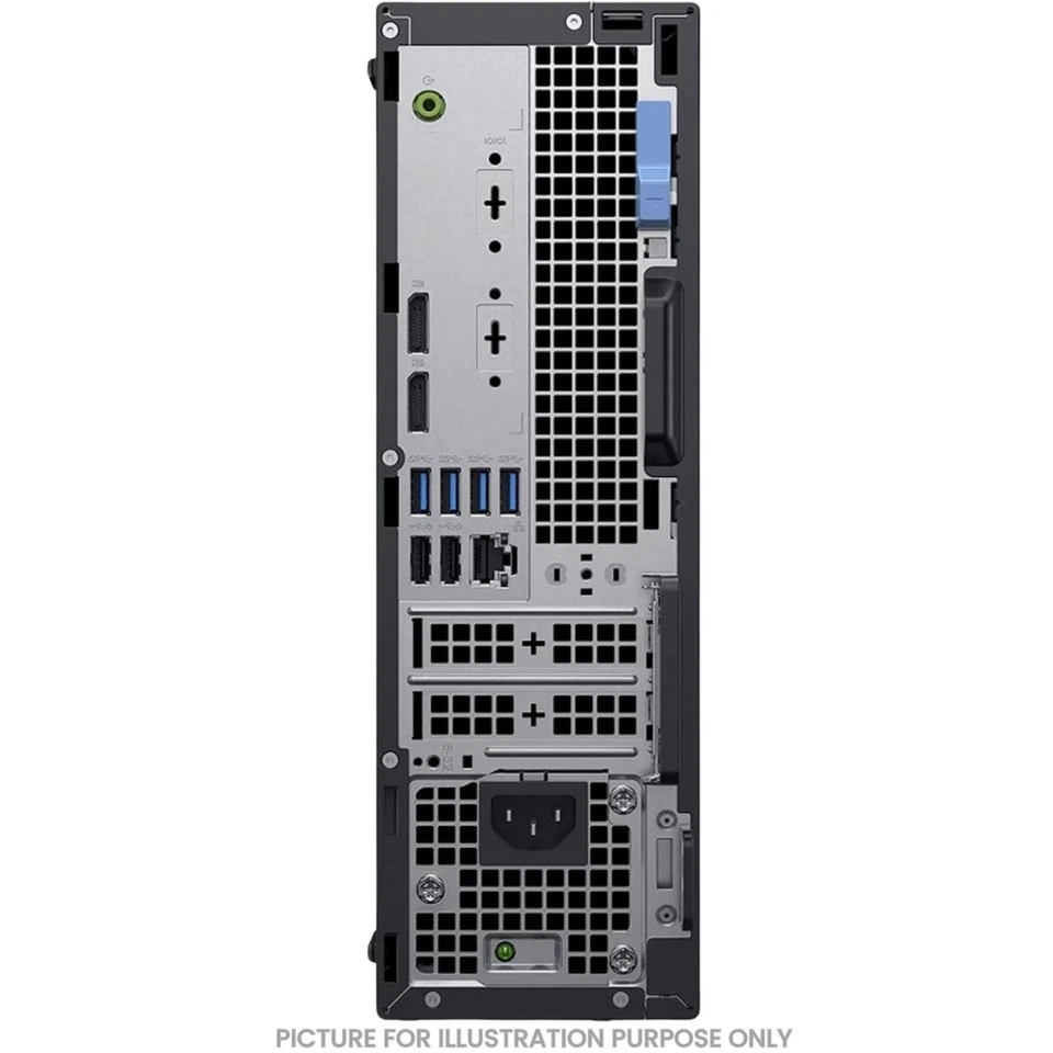 Dell OptiPlex 5070 SFF Intel i7-9700 9th Gen 2TB SSD 64GB RAM Desktop Gaming PC - Image 3 of 4