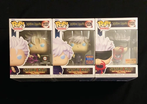 Funko Pop! Jujutsu Kaisen Satoru Gojo Exclusive Lot