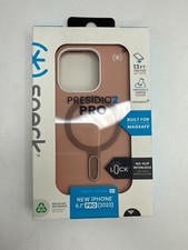 Speck Presidio2 Pro MagSafe ClickLock Case iPhone 15 PRO Dahlia Pink/Rose NEW