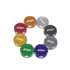 For NINJA 1000 ZX6R ZX-10R/14R Z1000SX 3D CNC Rear Brake Oil Fluid Reservoir Cap