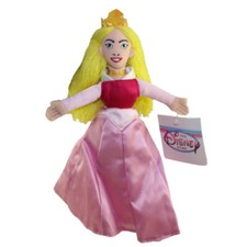 Disney Bean Bag Plush - PRINCESS AURORA Sleeping Beauty  10 inch - Mint