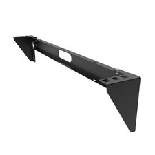 1U Vertical Wall Mount Rack Foldable Patch Panel Bracket 19 inch Networking