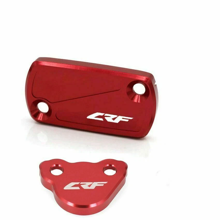 Tapa de cubierta de líquido depósito de freno delantero trasero para HONDA CRF150R 250R/X/RX 450R/X/RX Foto 2 de 4